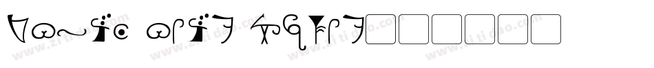 Goudi Olde Style字体转换